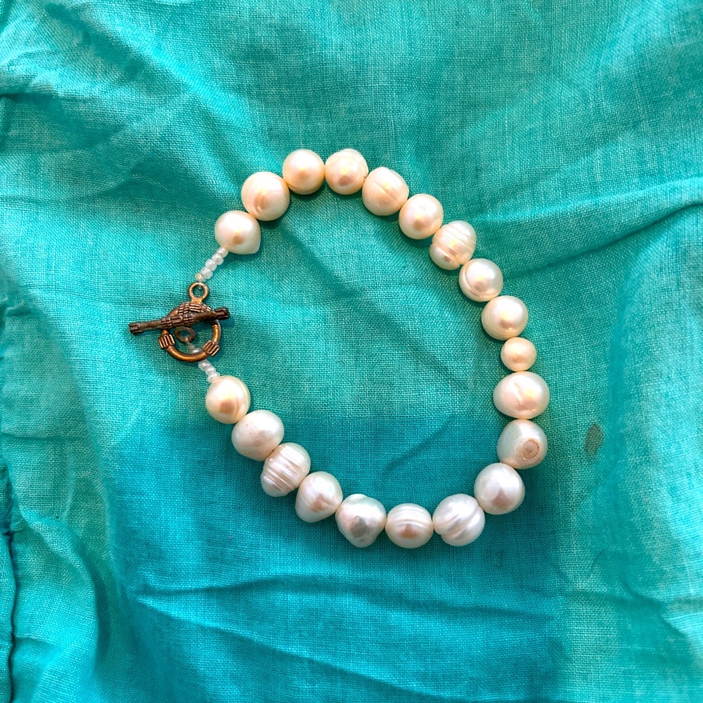 Freshwater pearl bracelet vintage